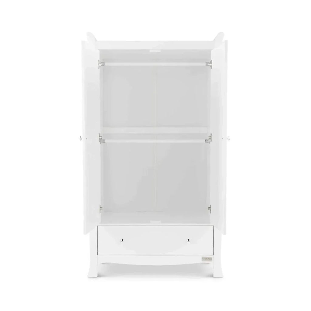 Ickle Bubba Snowdon Classic 3 Piece Furniture Set White - Fibre Mattress