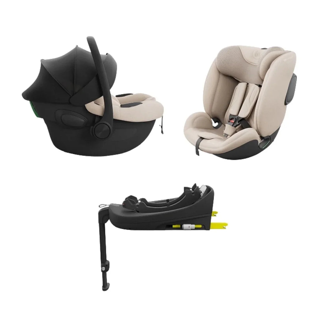 Kinderkraft Endura Safe Car Seat Modular System - Beige