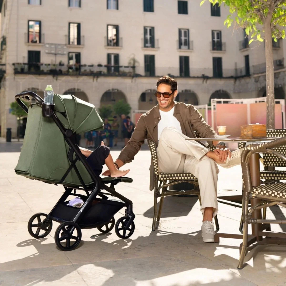 Kinderkraft Nubi 3 Stroller - Dark Ruby