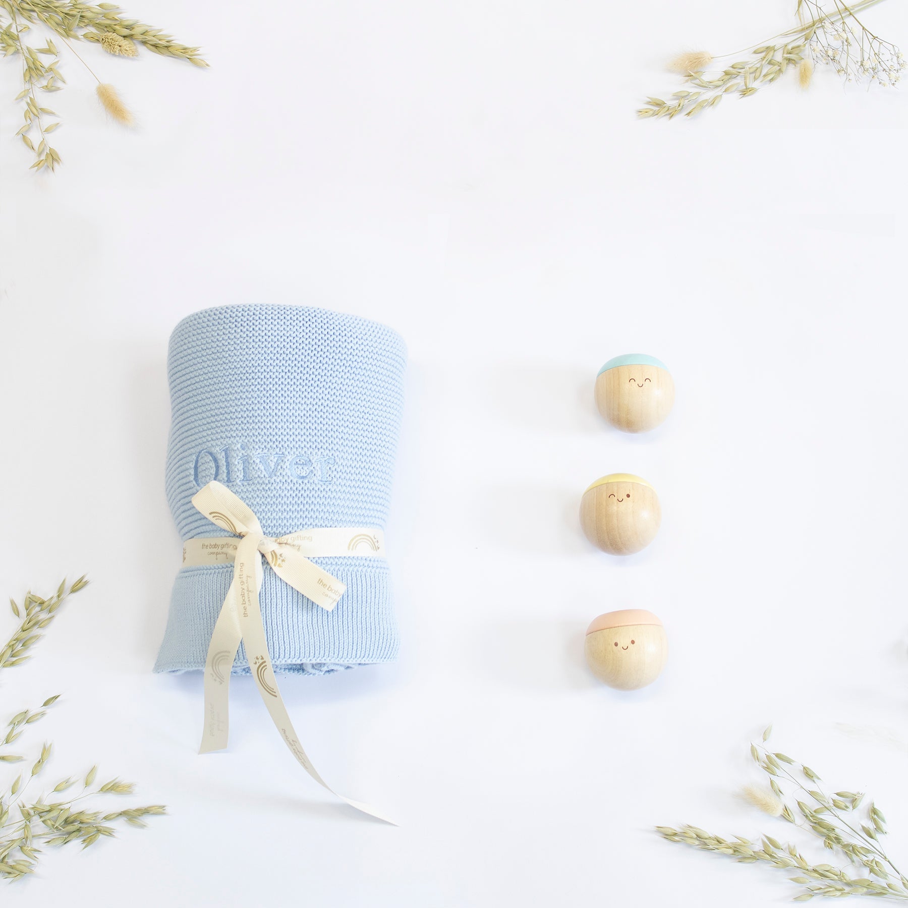 Blanket and Sensory Balls Gift Set