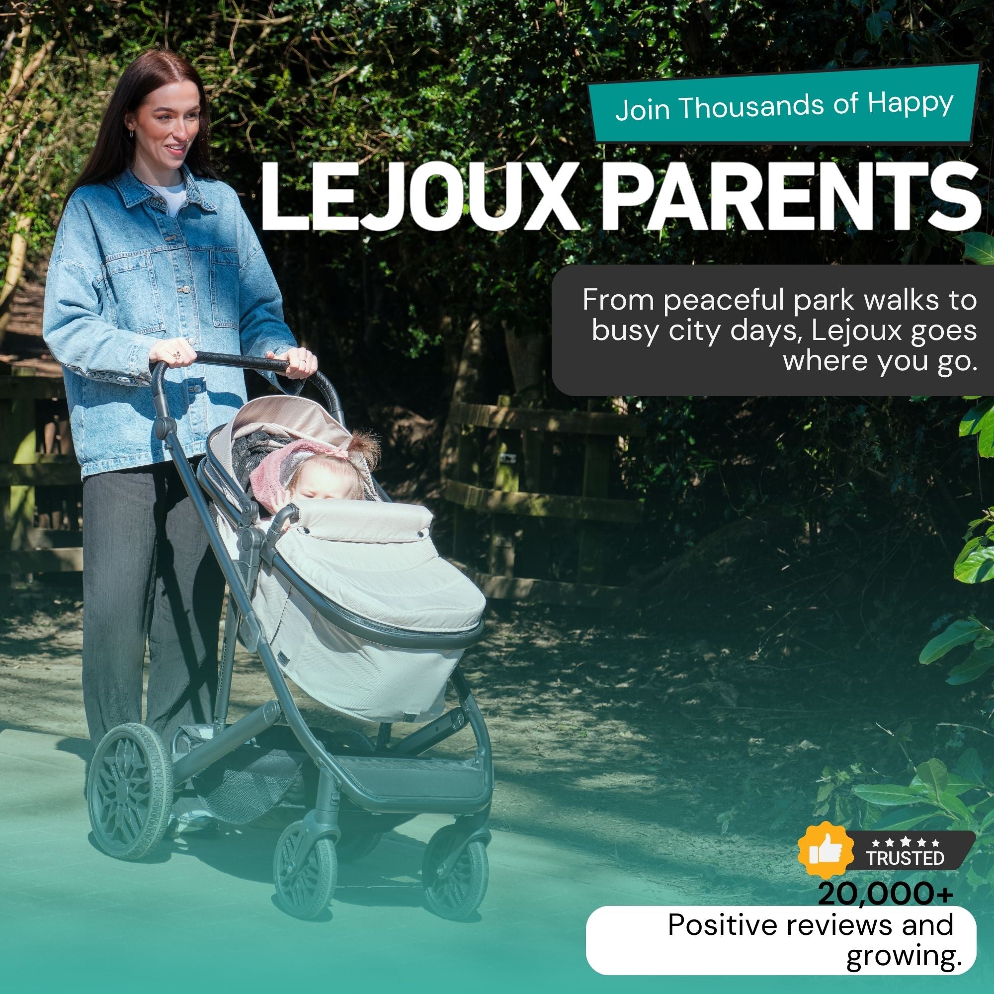 Lejoux Avant Baby Pram Stroller Carrycot Pushchair 0 Months+