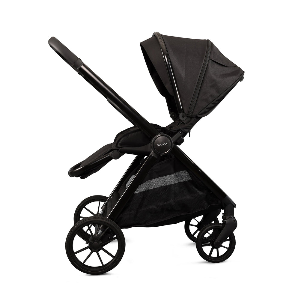 Mee-Go Cocoon Pushchair with Accessories - Liquorice