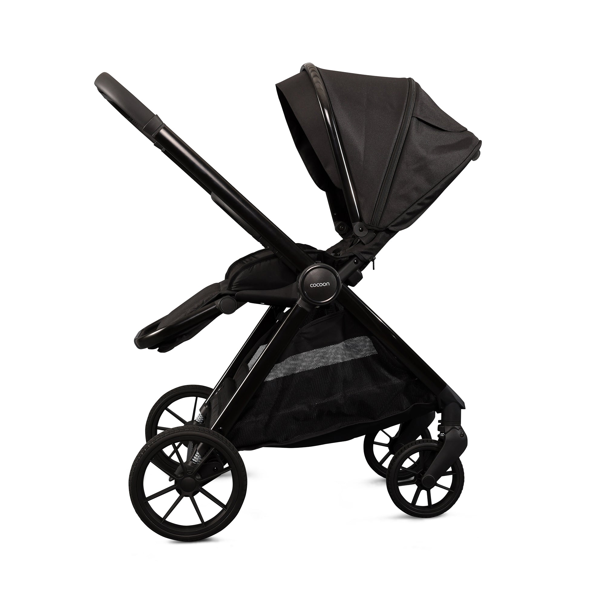 Mee-Go Cocoon Pushchair with Accessories - Liquorice