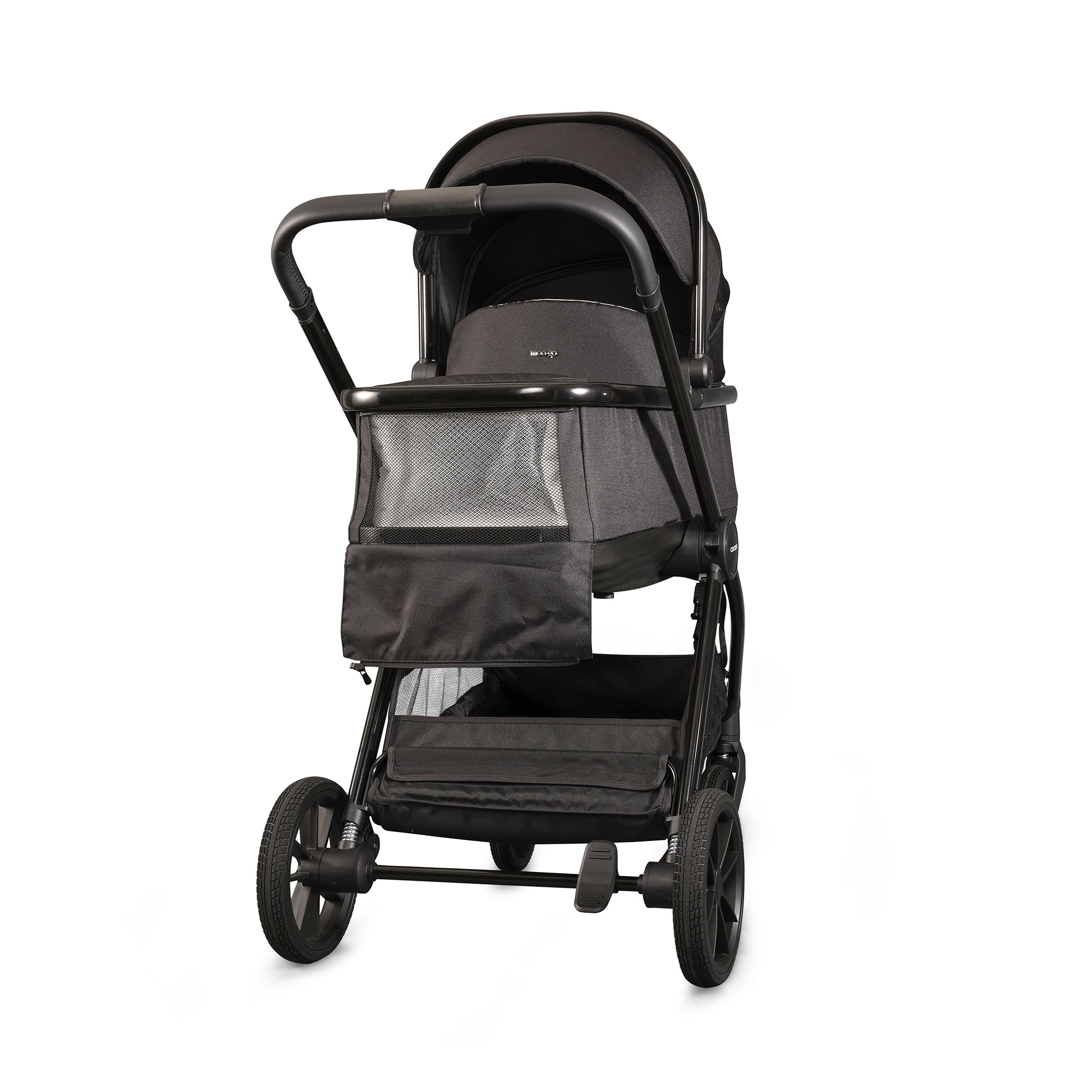 Mee-Go Cocoon Travel System with EVO Spin Car Seat – Liqourice