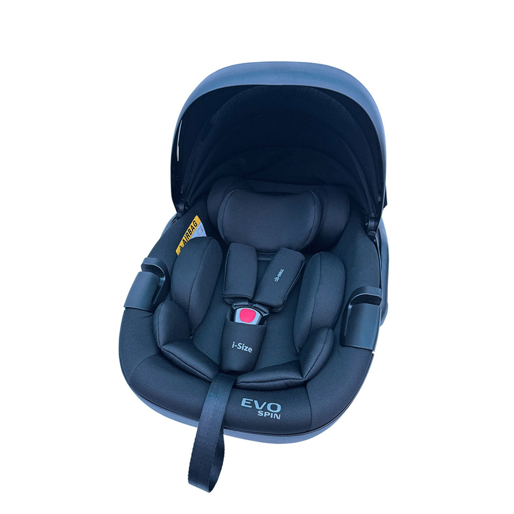 Mee-Go Cocoon Travel System with EVO Spin Car Seat – Toffee