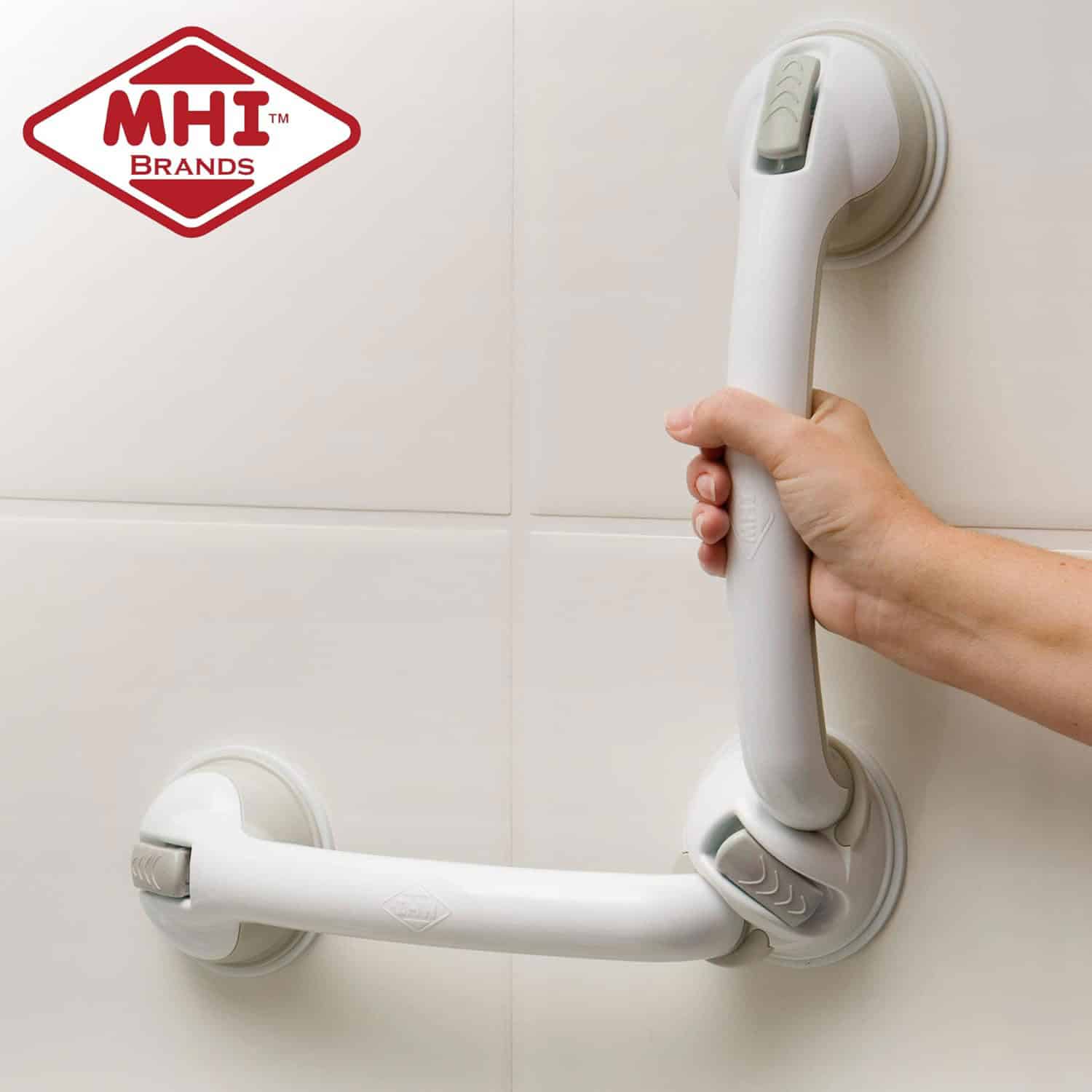 Mommy's Helper Safe-er Grip Bath and Shower Handle - White