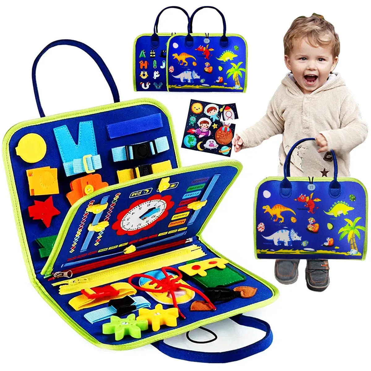 Montessori Busy Board-8