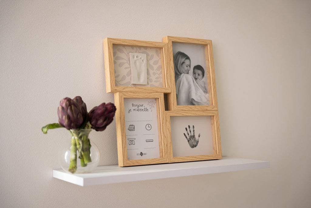 Petit Artichaut Puzzle Picture Frame Keepsake - Ivy Grey