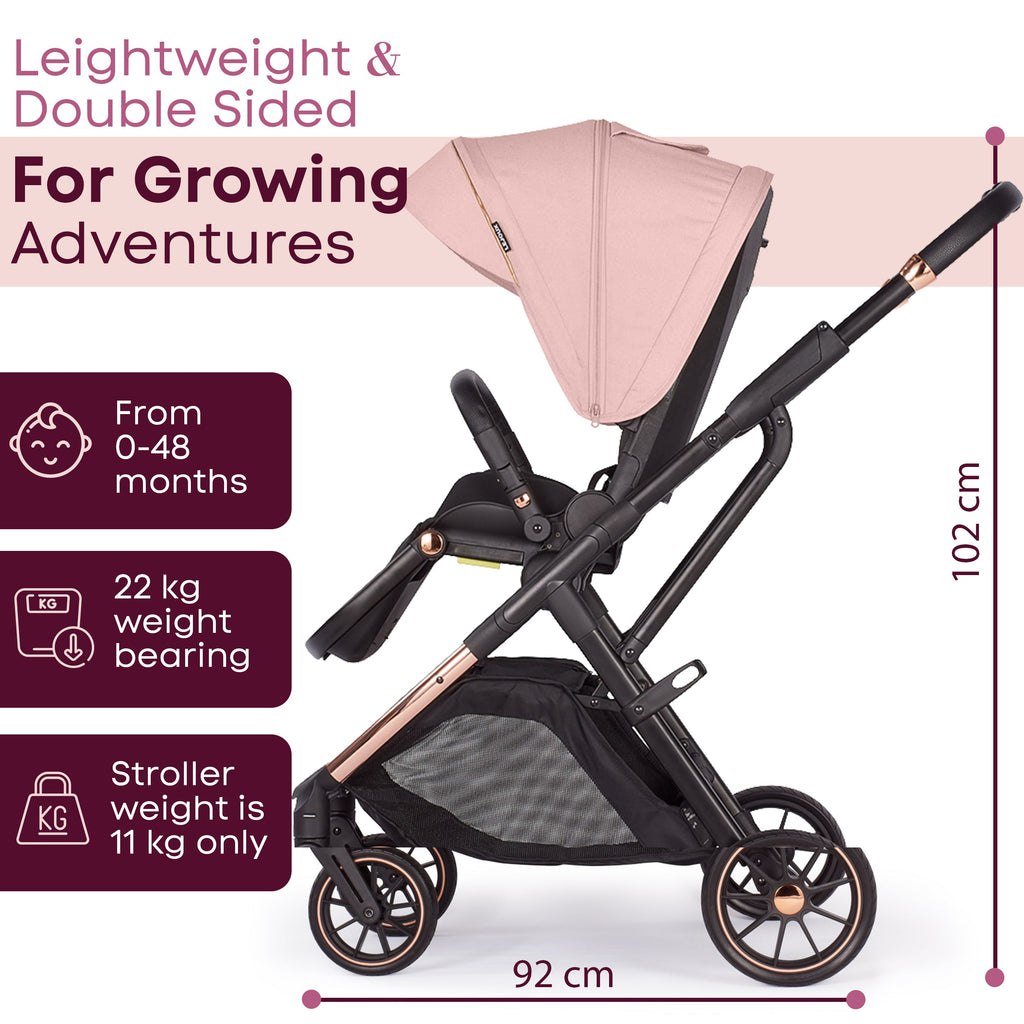 Lejoux+ Baby Pram Stroller Pushchair 0 Months +