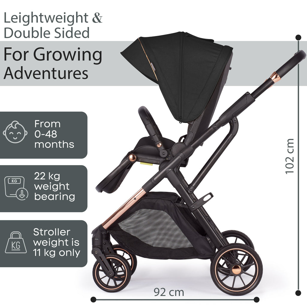 Lejoux+ Baby Pram Stroller Pushchair 0 Months +