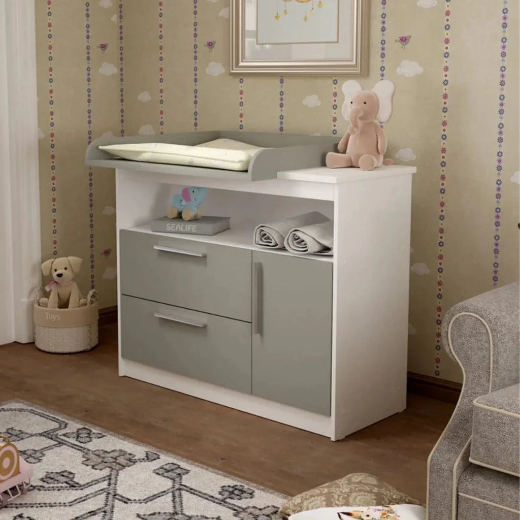 Shefa Kids 1150 Changing Unit - Grey/White
