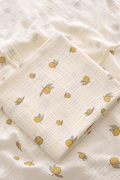 The Lemon Muslin Blanket Swaddle