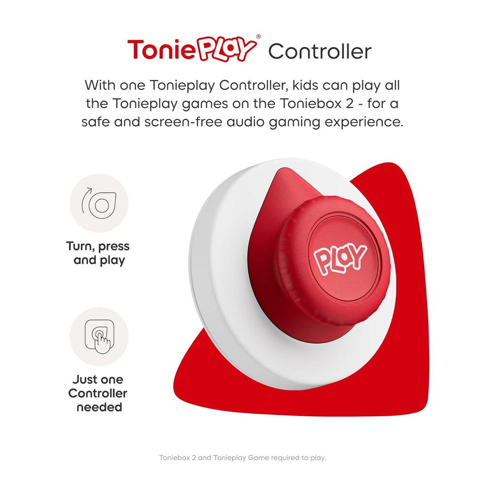 Tonies Toniebox 2 Play Set Including Paw Patrol Chase Tonie, Tonieplay Game & Tonieplay Controller - Cloud Pink