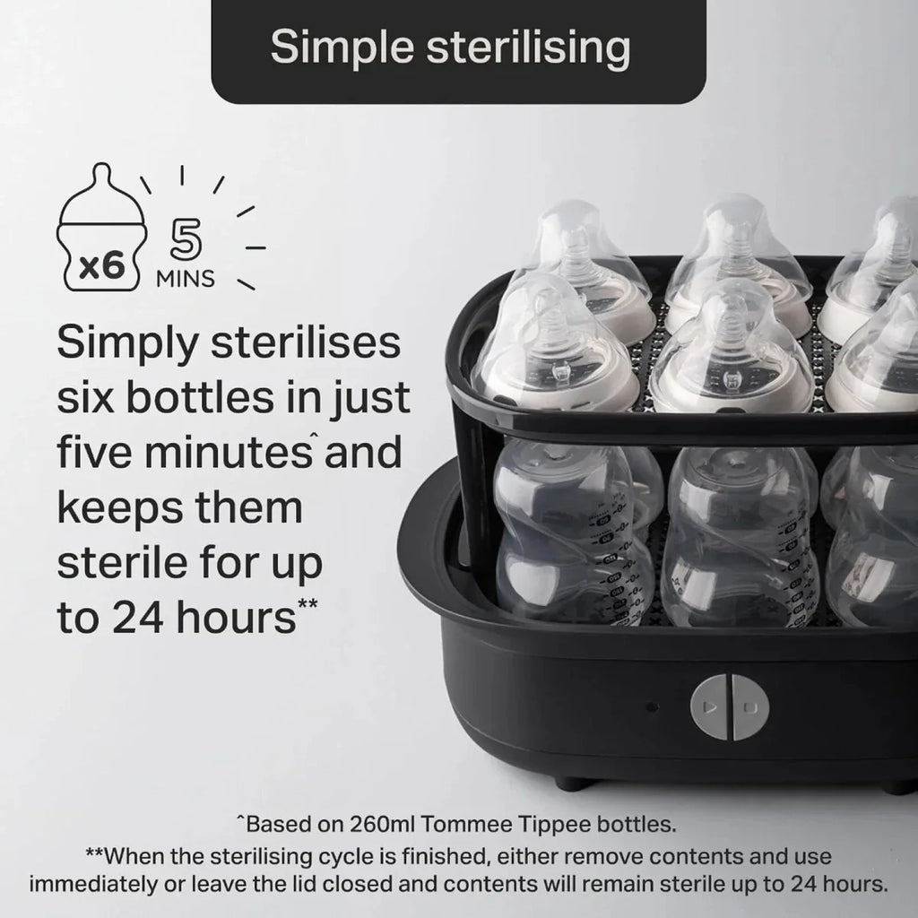 Tommee Tippee Electric Steriliser – Black