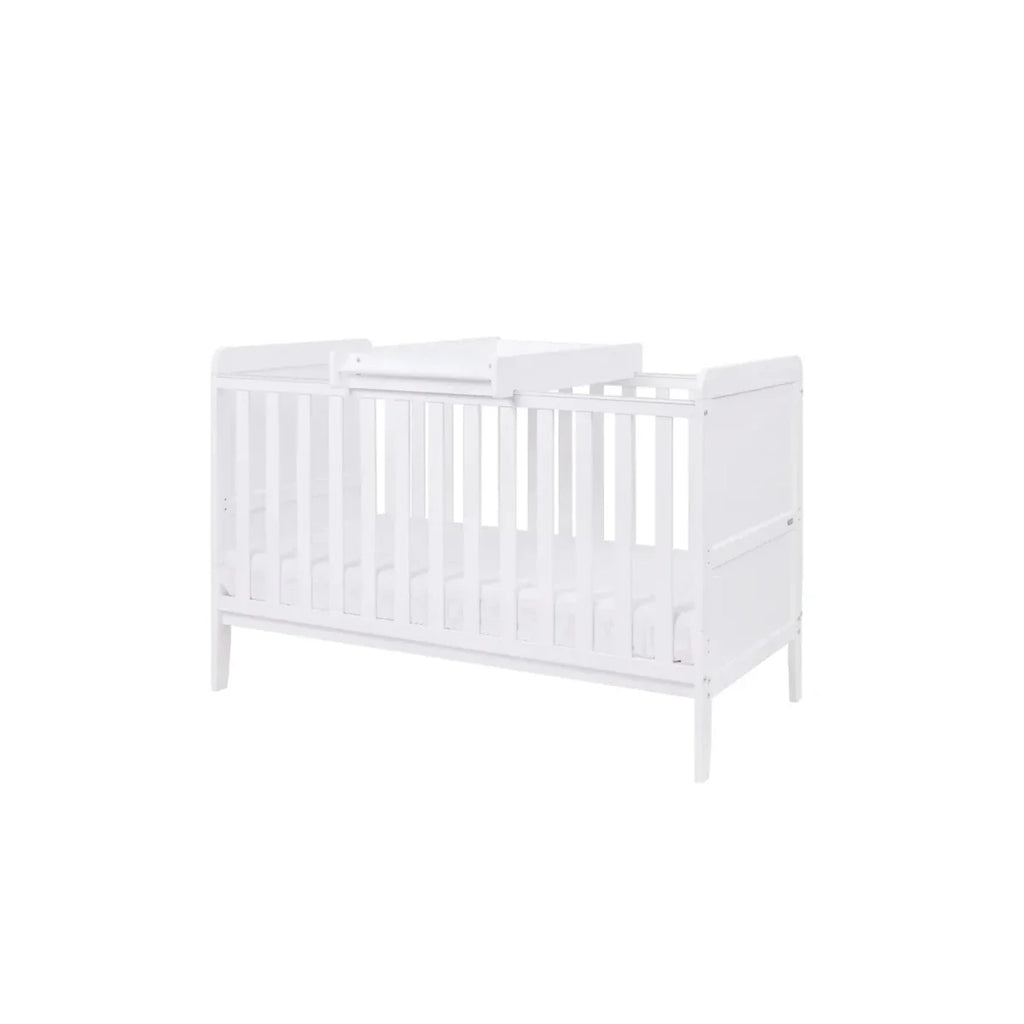 Tutti Bambini Rio 3 Piece Room Set with Pocket Sprung Mattress - White