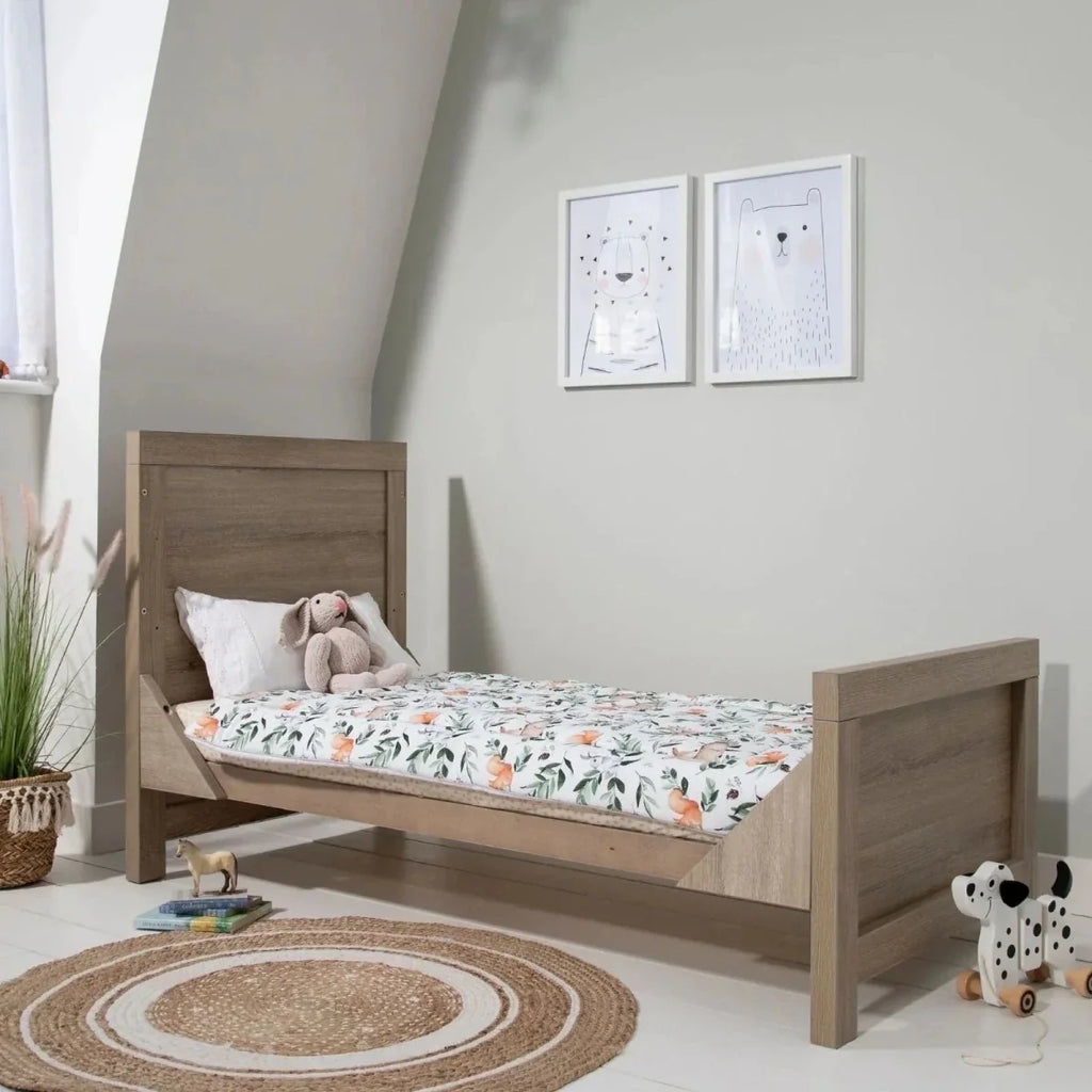 Tutti Bambini Modena 3 Piece Room Set with Pocket Sprung Mattress - Oak