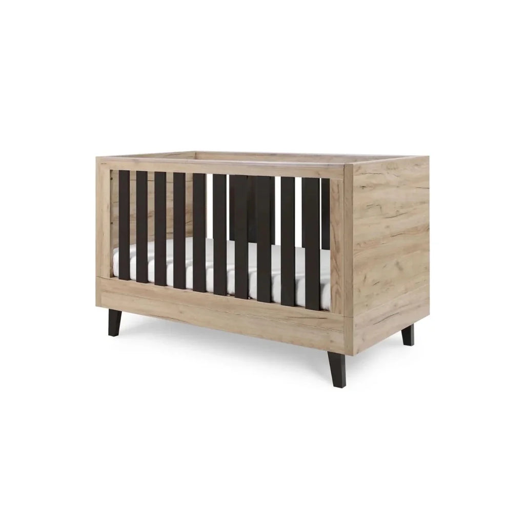 Tutti Bambini Como 2 Piece Furniture Set - Distressed Oak/Slate Grey