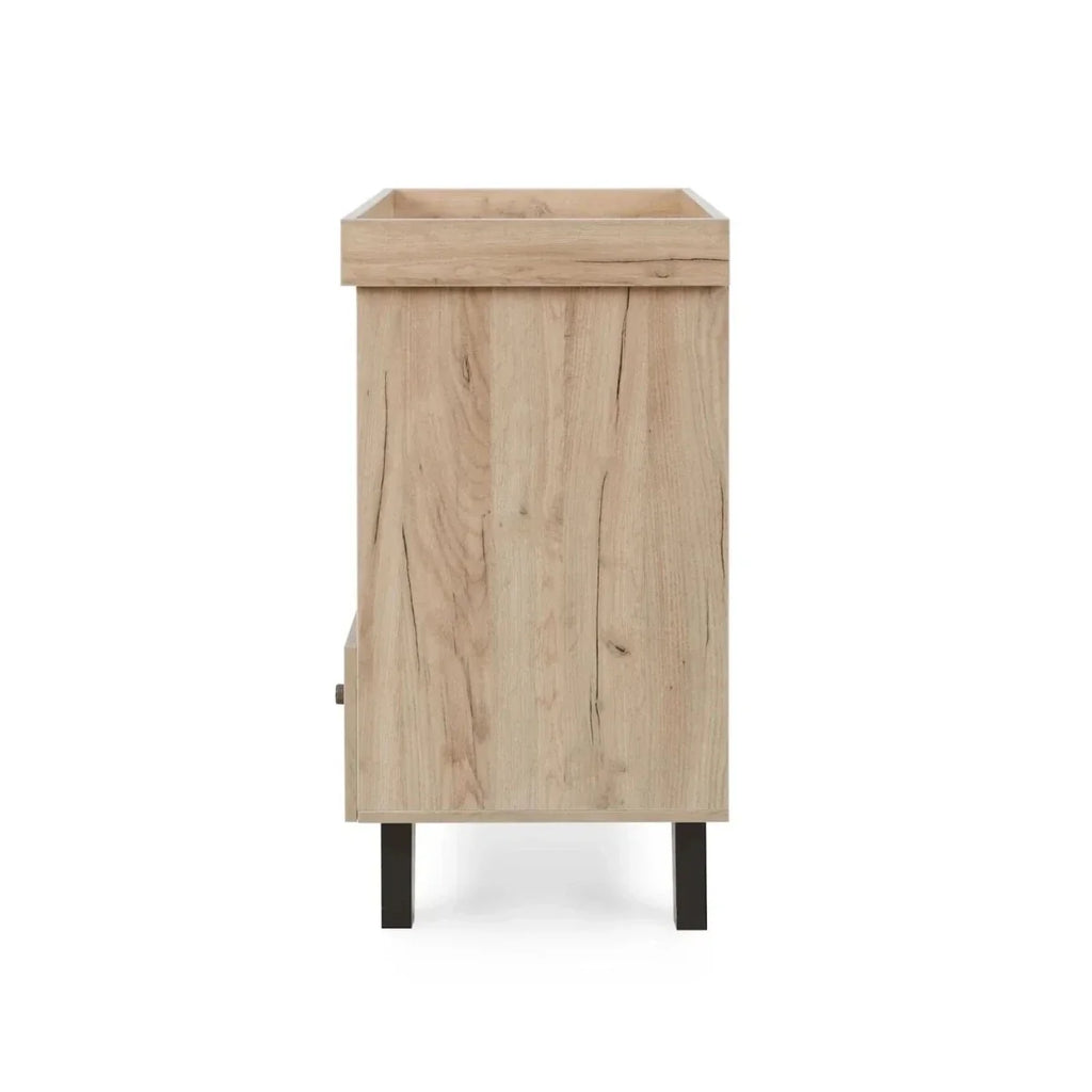 Tutti Bambini Como Chest Changer - Distressed Oak/Slate Grey