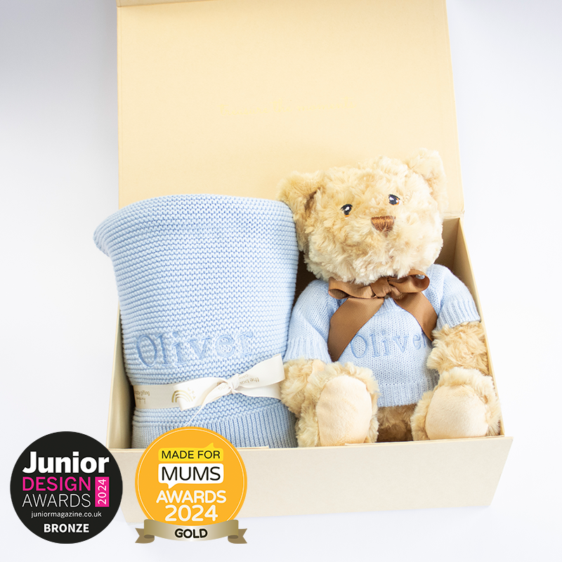 New Baby Blanket and Teddy
