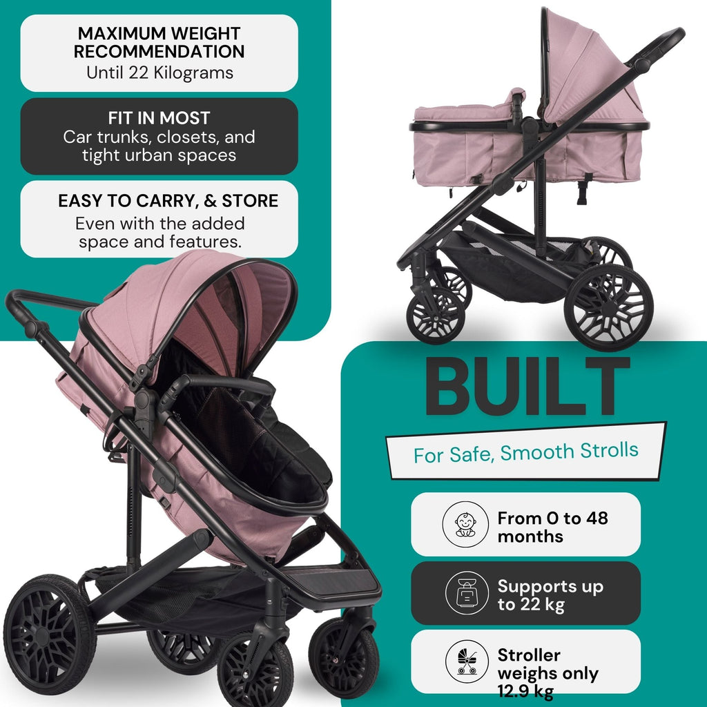Lejoux Avant Baby Pram Stroller Carrycot Pushchair 0 Months+