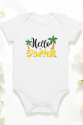 Hello Summer Bodysuit in White