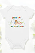 Summer Adventures Bodysuit in White