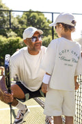 Adult Cozy Crew Resort Club Tee - Ash Grey - T-Shirts