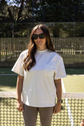 Adult Cozy Crew Resort Club Tee - Snow White - T-Shirts