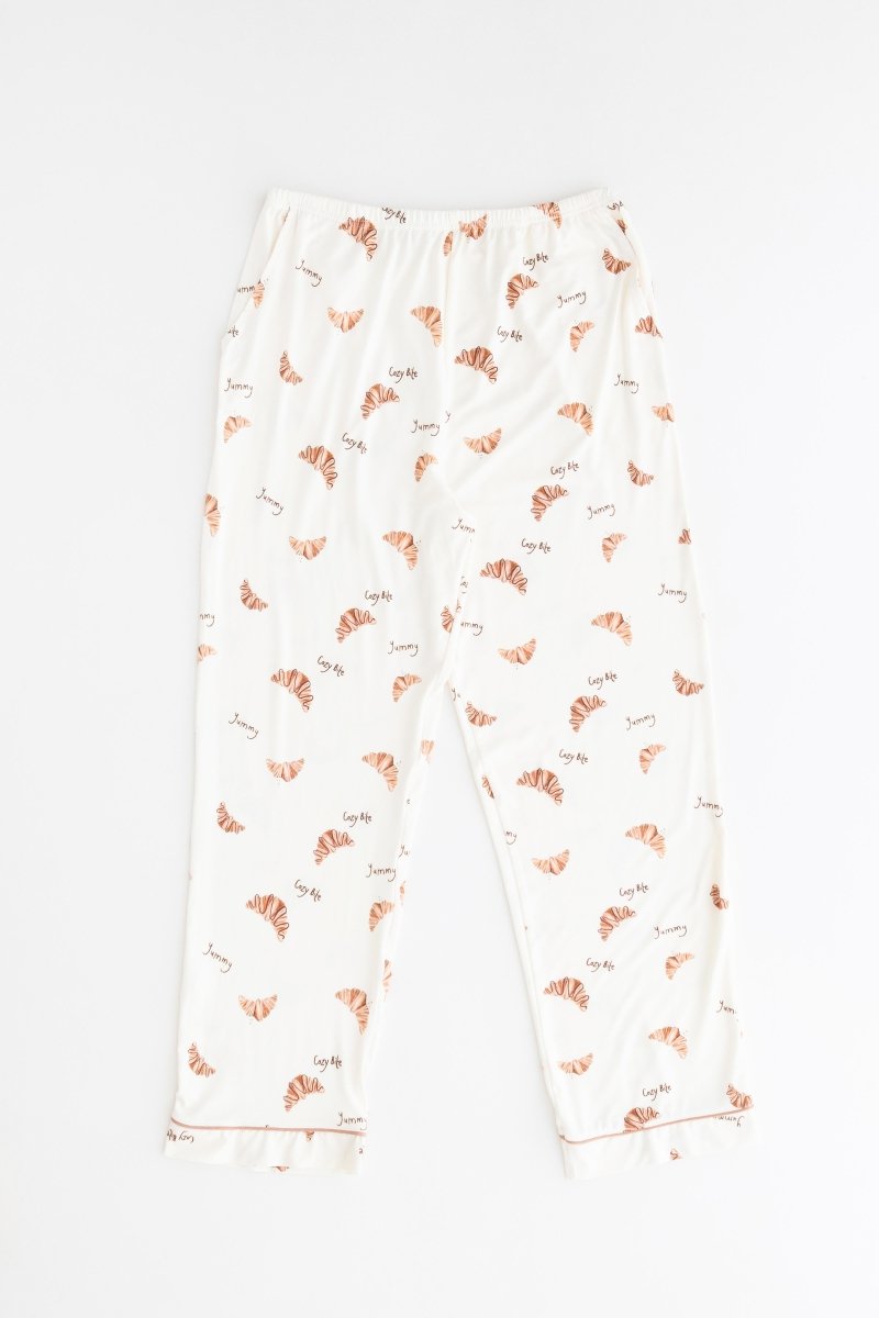 Adult COZY Croissant Club Pyjamas - Pyjamas
