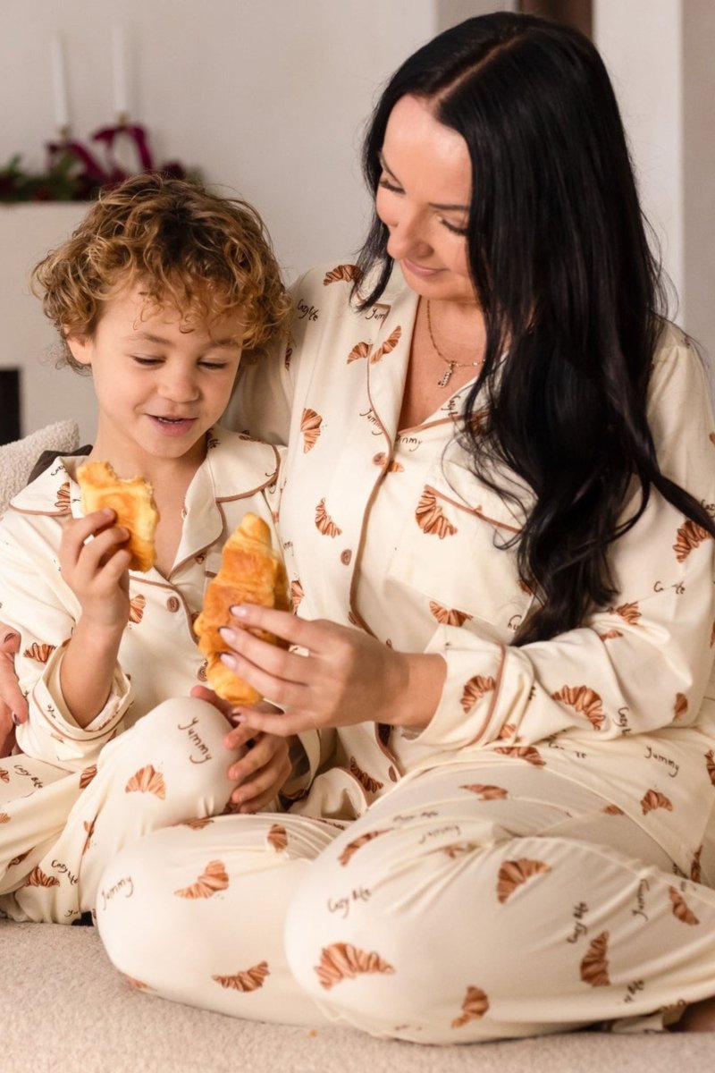 Adult COZY Croissant Club Pyjamas - Pyjamas