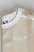 Adult COZY Terry Towel Tee - Sand - T-Shirts