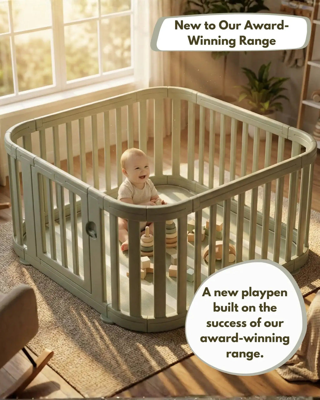 All Stars Playpen - Green - Playpen
