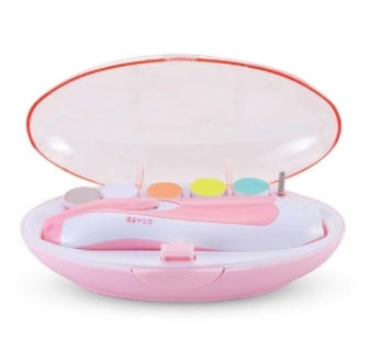 Anti-scratch Multifunctional Baby Electric Nail Polisher - Pink2