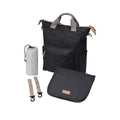 Bababing Daytripper Backpack Changing Bag - Black - Changing Bags