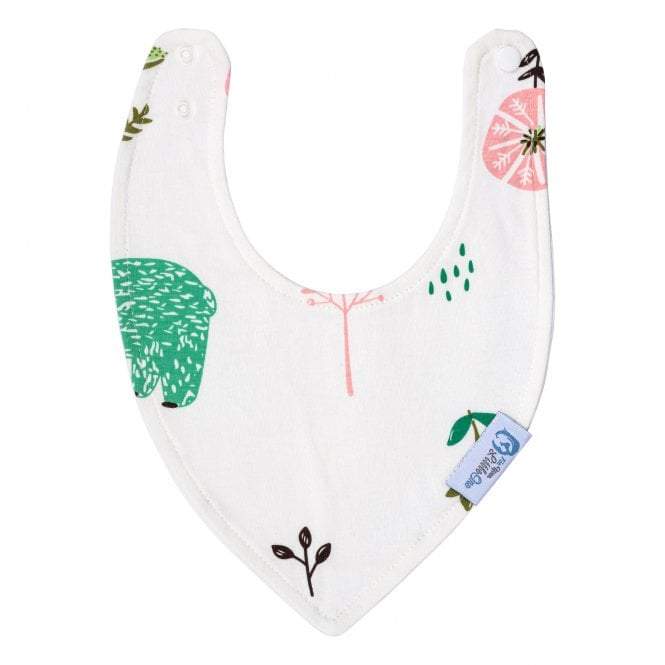 Baby Bandana Dribble Bibs Cotton Pack Of 8 - Girls-Clearance
