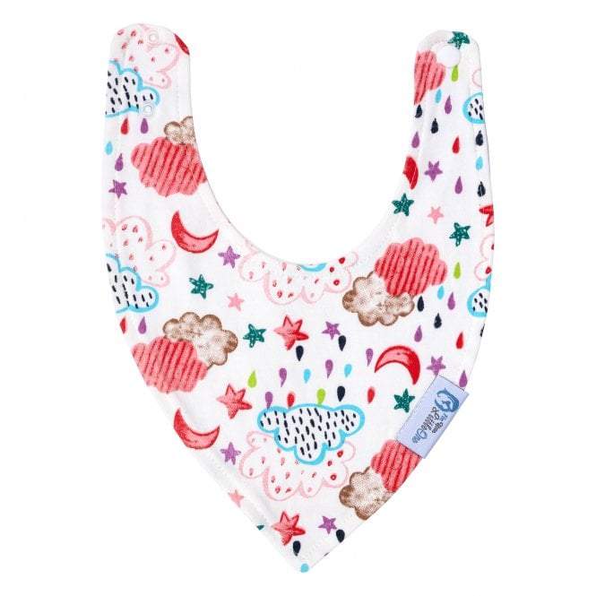 Baby Bandana Dribble Bibs Cotton Pack Of 8 - Girls-Clearance
