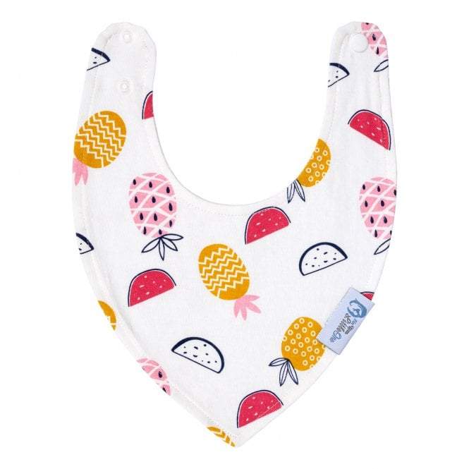 Baby Bandana Dribble Bibs Cotton Pack Of 8 - Girls-Clearance