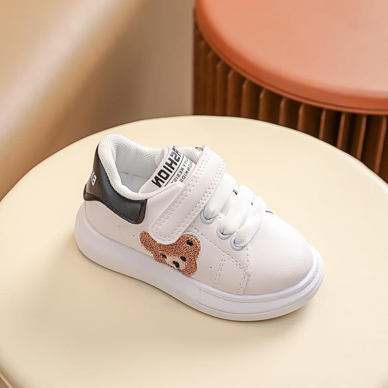 Baby Bear Casual Kids Sports Shoes - Black / 21 - Baby Shoes