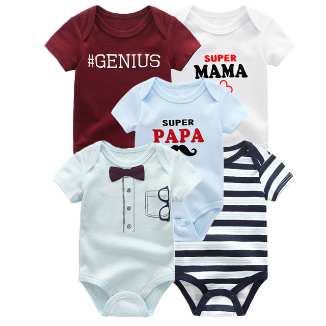 Baby crawling suit - Five 5Pcs / 9M