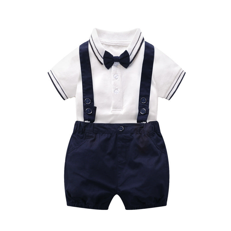 Baby gentleman’s bodysuit - As shown / 100cm