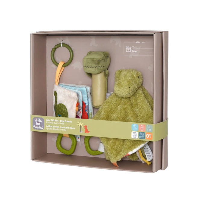 Little Big Friends Baby Gift Box - Dino Friends