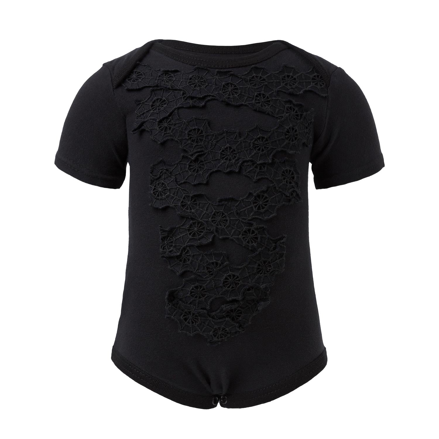 Baby Girl Onesie with Spiderweb Lace - 68 / 6 mths - Onesie