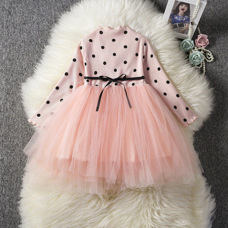 Baby Girls Tutu Lace Dress – Newborn & Birthday Party - Baby Clothing