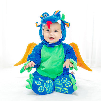 Baby Halloween Animal Costume Jumpsuit - Dinosaur / 66cm - Baby Clothing