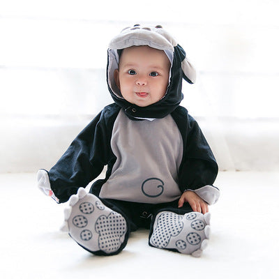 Baby Halloween Animal Costume Jumpsuit - Orangutan / 90cm - Baby Clothing