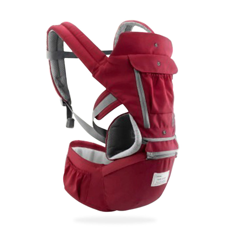 Multi-functional baby waist stool - Red