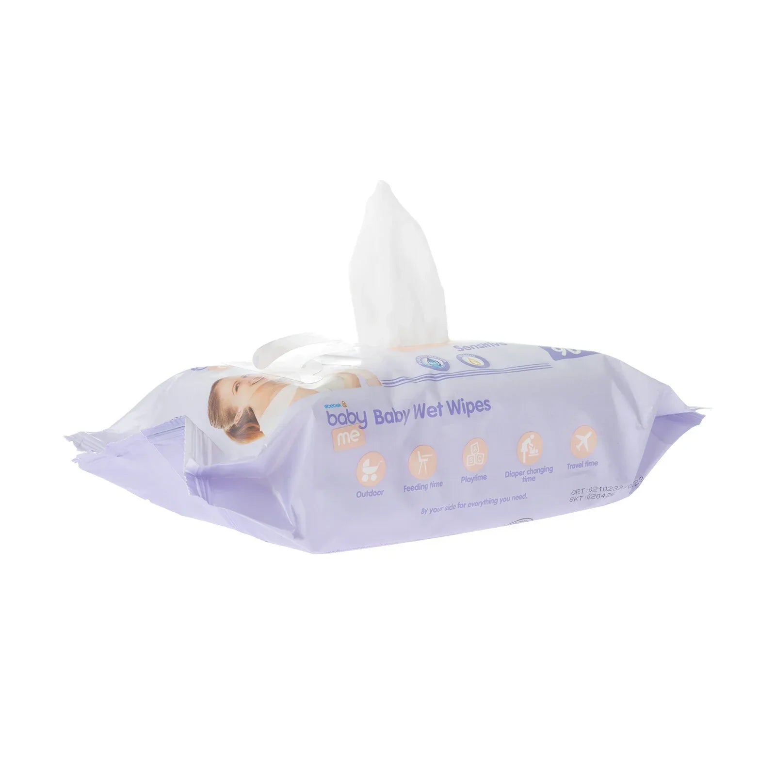 baby me Sensitive Wipes 3x90 pcs - Baby Wipes