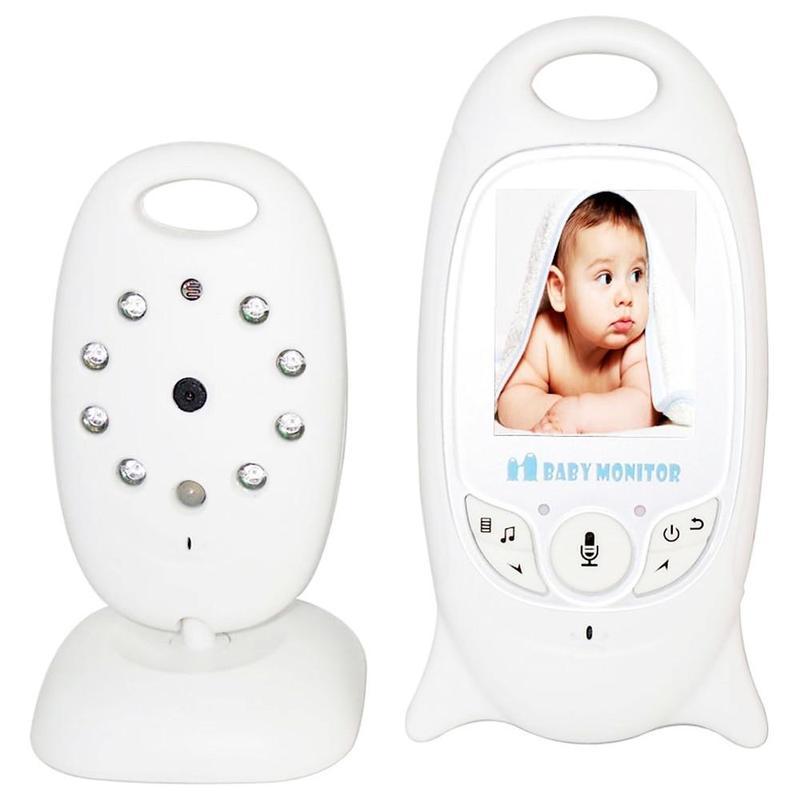 Infant Wireless Video Baby Radio Babysitter Digital Baby Sleep Monitor Audio - UK Plug