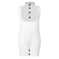 Baby Playsuit in White - 68 / 6 mths - Onesie