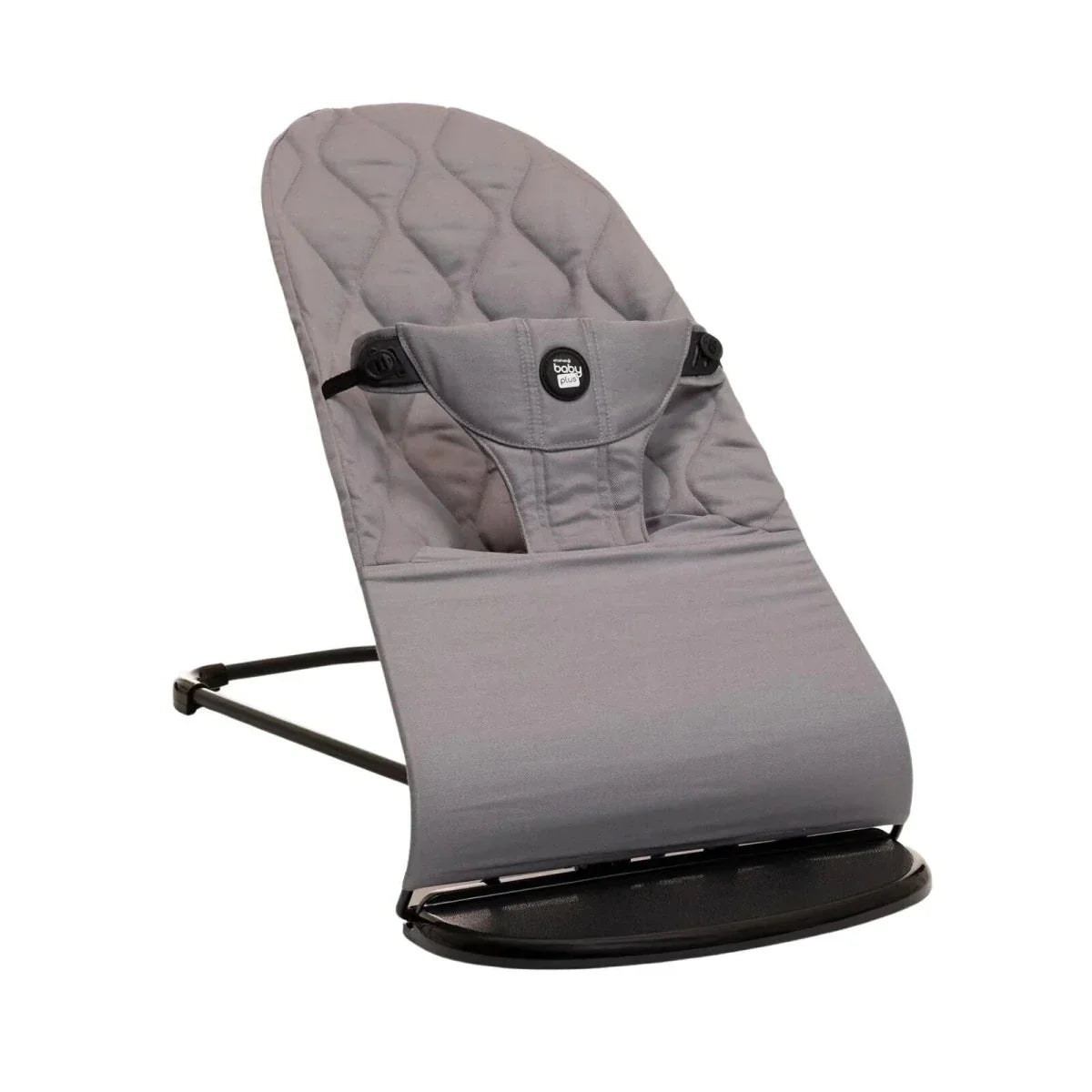 baby plus Cool Baby Bouncer - Grey - Grey - Swings & Accessories